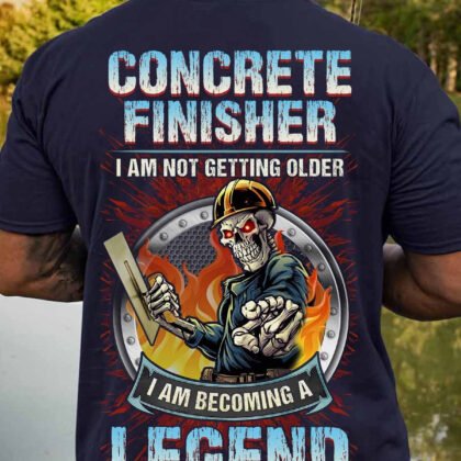 Concrete finisher i am not Getting Older