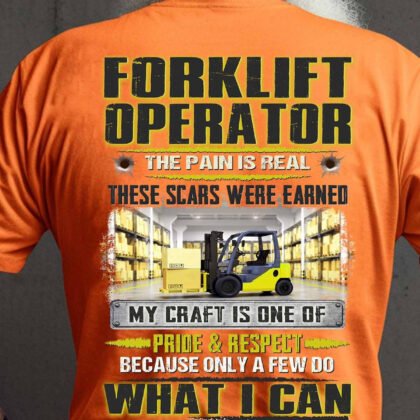 Forklift Operator The Pain is Real