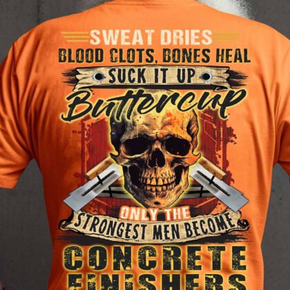 The Strongest Men Become Concrete Finisher