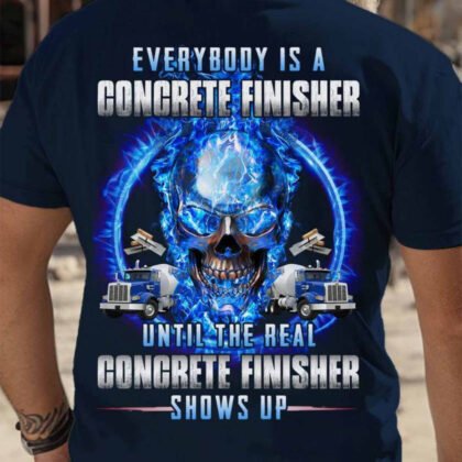 The Real Concrete Finisher Shows up
